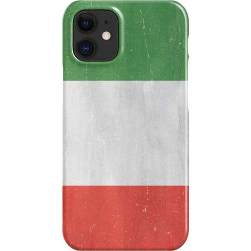 Italy Flag Distressed iPhone 12 Mini Lite Case